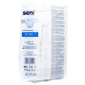 Підгузки для дорослих Seni (Сені) Super Large (Супер Ладж) розмір L/3 30 шт