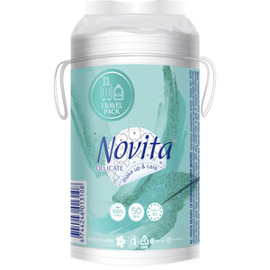 Диски ватные косметические NOVITA (Новита) Delicate 50 шт
