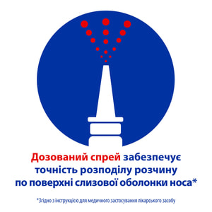 Отривін спрей назал. дозов. 0,1% фл. 10мл
