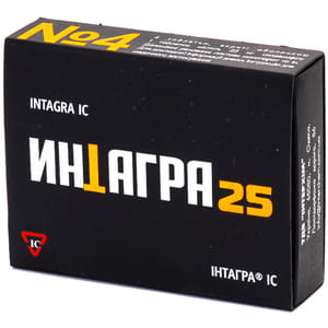 Интагра IC табл. п/о 25мг №4