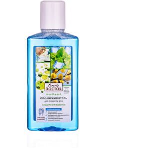 Ополіскувач для порожнини рота Family Doctor (Фемелі лікар) Крижана м'ята захист від карієсу 250 мл