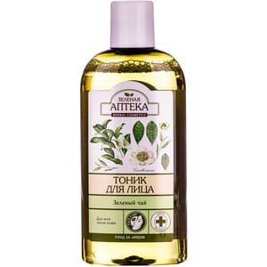Тоник для лица Зелёная аптека Зелёный чай для всех типов кожи 200 мл