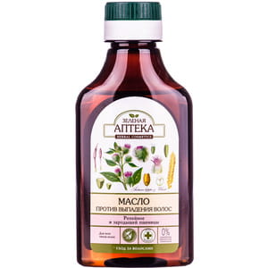 Олія для волосся Зелена аптека Реп'яхова та зародків пшениці проти випадіння волосся 100 мл