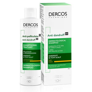Шампунь для волос VICHY (Виши) Деркос против перхоти усиленого действия для сухих волос и раздраженной кожи головы 200 мл