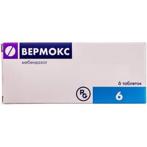 Вермокс табл. 100мг №6