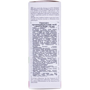 Средство для волос ПАРАЗИДОЗ противопедикулёзное (от вшей и гнид) флакон 110 мл