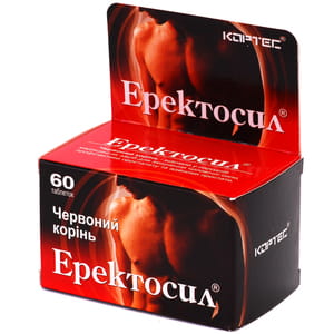 Таблетки для повышения потенции у мужчин Эректосил 60 шт