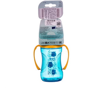 Кружка-непроливайка CANPOL (Канпол) LOVI (Лові) 35/331 з твердою насадкою бірюза з 12 місяців 250 мл