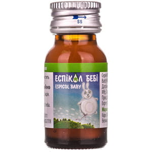 Эспикол Беби кап. орал. 40мг/мл фл. 15мл