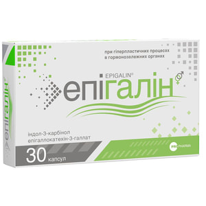 Капсулы общеукрепляющего и тонизирующего действия для мужчин и женщин Эпигалин 30 шт