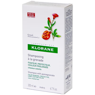 Шампунь для волос KLORANE (Клоран) для окрашенных волос Гранат 200 мл
