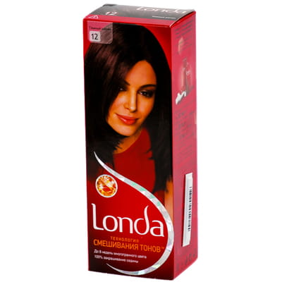 Крем-краска для волос LONDA (Лонда) тон 12 Темный шатен