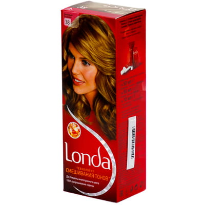 Крем-краска для волос LONDA (Лонда) тон 38 Бежевый блондин