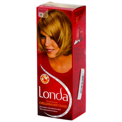 Крем-краска для волос LONDA (Лонда) тон 39 Золотистое шампанское