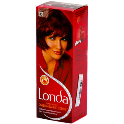 Крем-краска для волос LONDA (Лонда) тон 45 Гранатово-красный