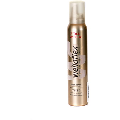 Мусс для волос WELLAFLEX (Веллафлекс) без запаха Сильной фиксации 200 мл