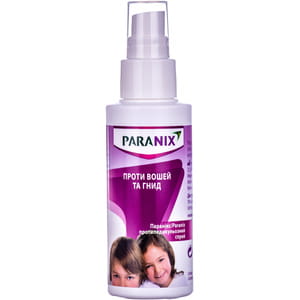 Спрей для волос Параникс противопедикулёзный (от вшей и гнид) флакон 100 мл