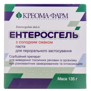 Энтеросгель паста со сладким вкусом 135г