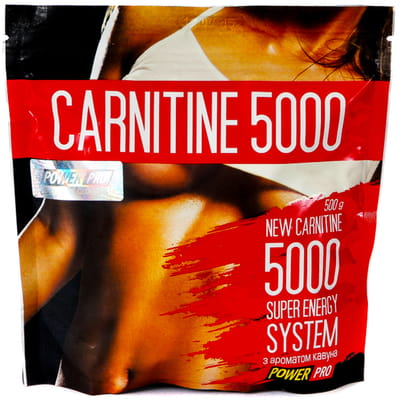 Коктейль жиросжигающий POWER PRO (Павер про) CARNITINE 5000 с ароматом Арбуза 500 г