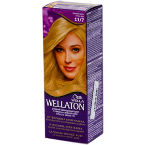 Крем-краска для волос WELLATON (Веллатон) тон 11/7 Золотой песок