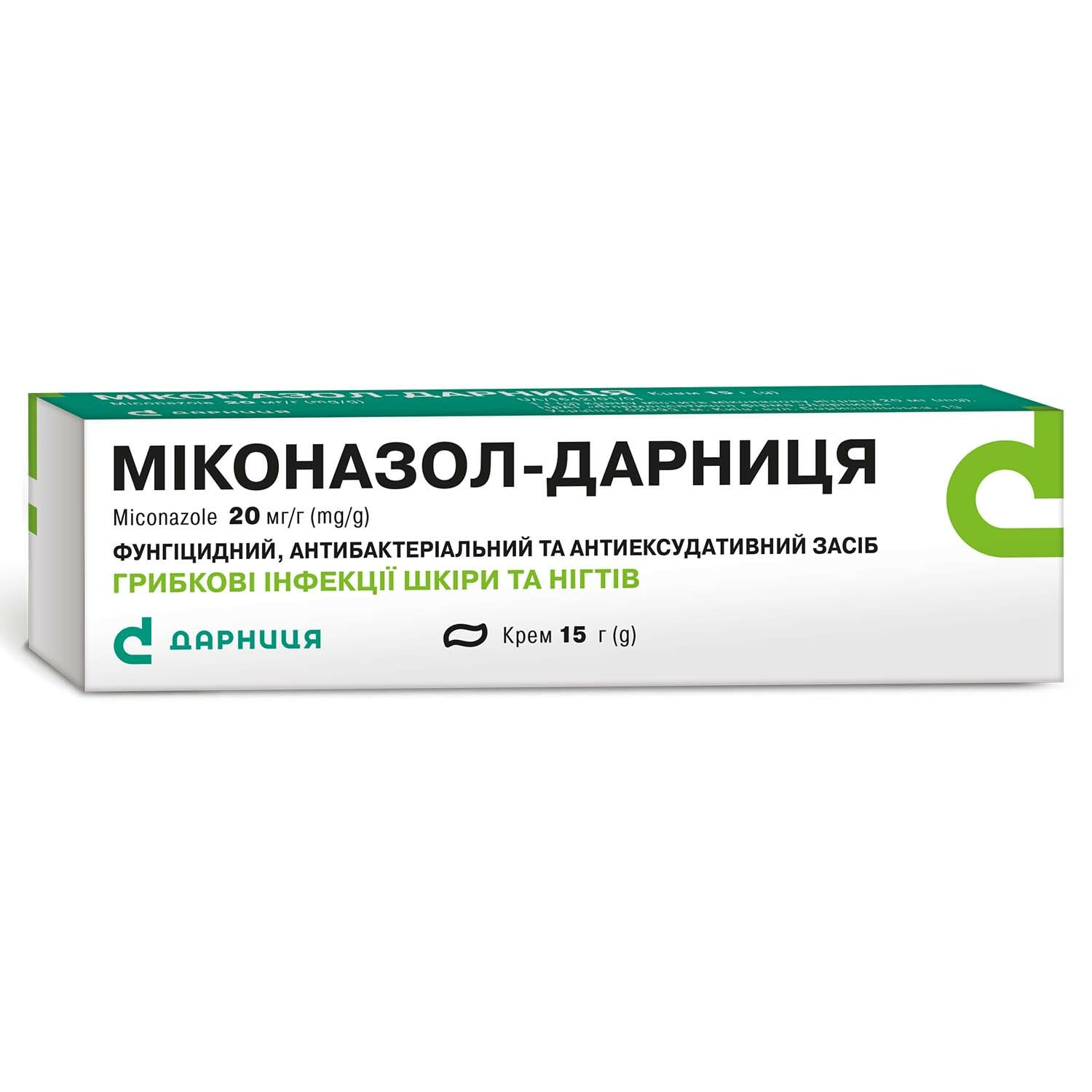 Міконазол-Дарниця крем 20мг/г туба 15г (4823006401192), виробник