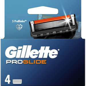 Кассеты сменные для бритья GILLETTE Fusion (Жиллет Фьюжин) ProGlide (Проглайд) 4 шт