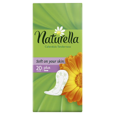 Прокладки ежедневные женские NATURELLA (Натурелла) Plus Calendula Tenderness Календула Плюс 20 шт
