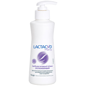 Средство для интимной гигиены Lactacyd (Лактацид) Фарма Успокаивающий флакон с дозатором 250 мл