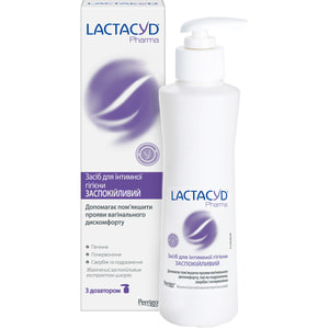Средство для интимной гигиены Lactacyd (Лактацид) Фарма Успокаивающий флакон с дозатором 250 мл