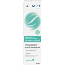 Засіб для інтимної гігієни Lactacyd (Лактацид) Фарма Антибактеріальний флакон з дозатором 250 мл