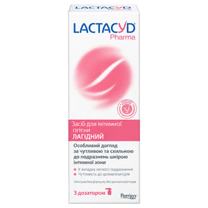 Средство для интимной гигиены Lactacyd (Лактацид) Фарма Ласковое с дозатором 250 мл