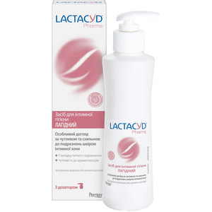 Средство для интимной гигиены Lactacyd (Лактацид) Фарма Ласковое с дозатором 250 мл