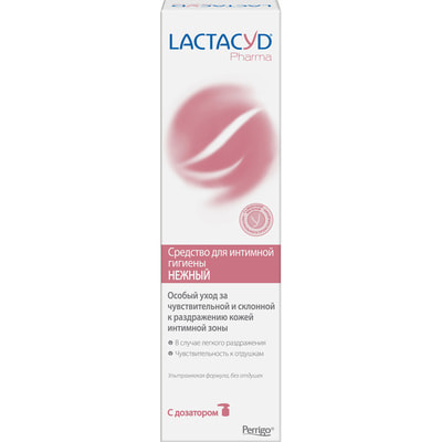 Средство для интимной гигиены Lactacyd (Лактацид) Фарма Ласковое с дозатором 250 мл