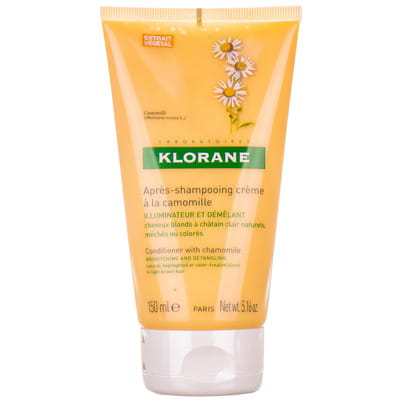 Крем-кондиционер для волос KLORANE (Клоран) с экстрактом ромашки для усиления блеска 150 мл