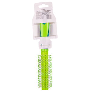 Гребень для волос ЛАСКОВАЯ для укладки круговой (брашинг) с пласмасовой щетиной артикул 9511B-QP