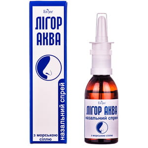 Спрей-лосьон для носа ENJEE (Энжи) Лигор Аква для взрослых 50 мл