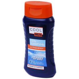Гель-шампунь для душа COOL MEN ULTRAENERGY (Кул мен ультраэнерджи) для мужчин 250 мл