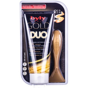 Крем для удаления волос BYLY (БИЛИ) ЗОЛОТО двойное увлажнение 200 мл