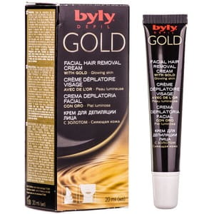 Крем для депиляции лица BYLY (БИЛИ) ЗОЛОТО 20 мл