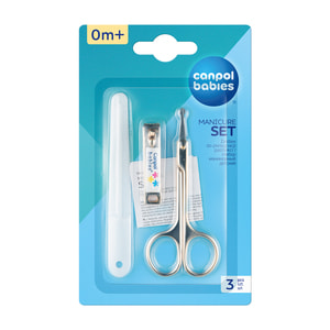 Набор CANPOL (Канпол) 9/809 Ножницы, кусачки и пилочка