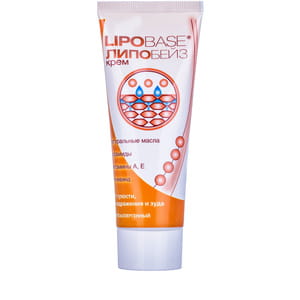 Крем для лица и тела Липобейз гипоаллергенный при дерматитах и экземе 75 мл