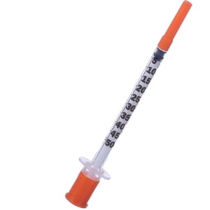 Шприц 0,5 мл інсуліновий з інтегрованою (нез'ємною) голкою 31G (0,25 х 8 мм) INSUMED