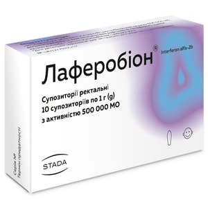 Лаферобион супп. 500тыс. МЕ №10