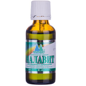 Малавит средство гигиеническое для наружного применения (включая гигиену слизистой полости рта и интимной зоны) флакон 30 мл