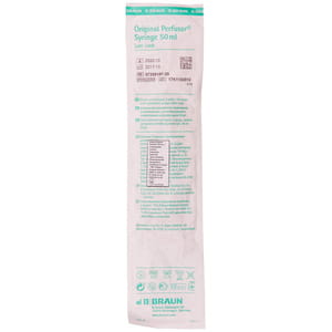 Шприц оригинальный Perfusor (Перфузор) с аспирационной иглой для инфузионных насосов объем 50 мл 1 шт