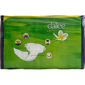 Підгузки для дорослих DAILEE Care (Дайлі Турбота) Super Large (Супер Лардж) розмір L/3 30 шт