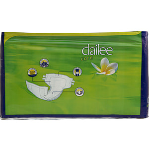 Подгузники для взрослых DAILEE Care (Дайли Забота) Super Medium (Cупер Медиум) размер М/2 30 шт