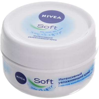 Крем для лица, рук и тела NIVEA (Нивея) интенсивный увлажняющий Soft (Софт) 100 мл