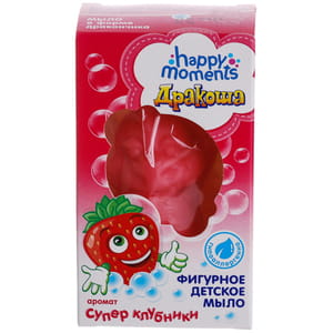 Мыло детское ДРАКОША фигурное Клубника 50 г