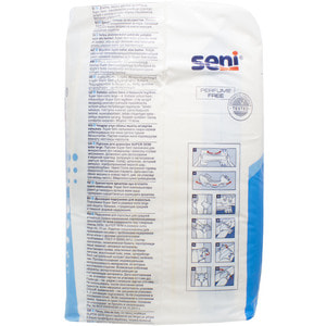 Подгузники для взрослых Seni (Сени) Super Extra Large  (Супер экстра Ладж) размер XL/4 10 шт